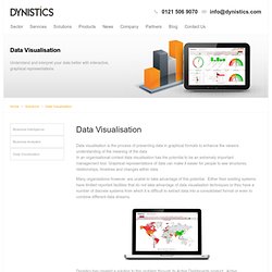 Visualise management data for improved business performance
