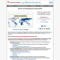 StatPlanet – Visualisation interactive de données par le biais d