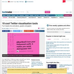 10 cool Twitter visualisation tools