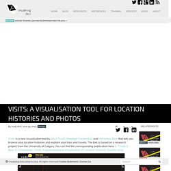 Visits: A visualisation tool for location histories and photos