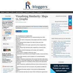 Visualising Similarity: Maps vs. Graphs
