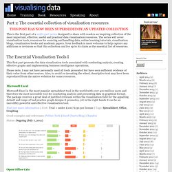 Part 1: The essential collection of visualisation resources