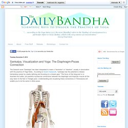 The Daily Bandha: Sankalpa, Visualization and Yoga: The Diaphragm-Psoas Connection