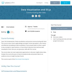 Data Visualization and D3.js Course