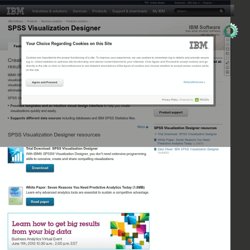 SPSS Visualization Designer