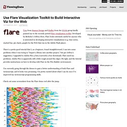 Use Flare Visualization Toolkit to Build Interactive Viz for the Web