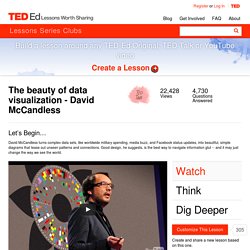 The beauty of data visualization - David McCandless