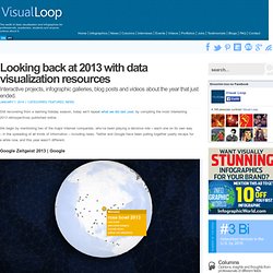 Looking back at 2013 with data visualization resources