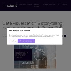 Data visualization & storytelling best practices with Power BI (I)