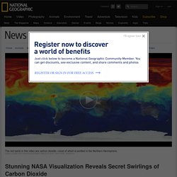 Stunning NASA Visualization Reveals Secret Swirlings of Carbon Dioxide