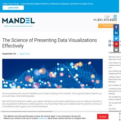 The Science of Presenting Data Visualizations Effectively