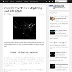 How to: Visualize Tweets on a Map using Java and Gephi