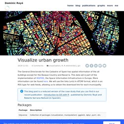 Visualize urban growth