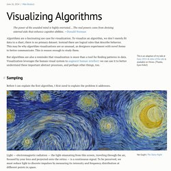 Visualizing Algorithms