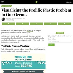 Visualizing the Prolific Plastic Problem in Our Oceans
