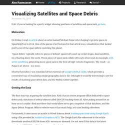 Visualizing Satellites and Space Debris