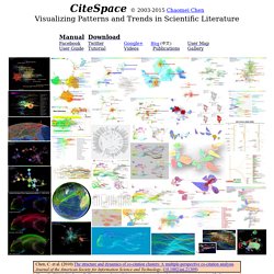 CiteSpace: visualizing patterns and trends in scientific literature