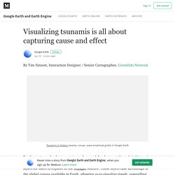 Visualizing tsunamis is all about capturing cause and effect