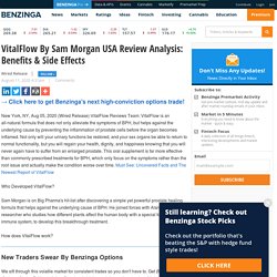 VitalFlow By Sam Morgan USA Review Analysis: Benefits & Side Effects