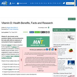 What Is Vitamin D? What Are The Benefits Of Vitamin D?