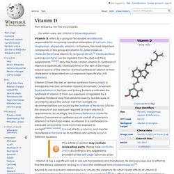 Vitamin D - Wikipedia