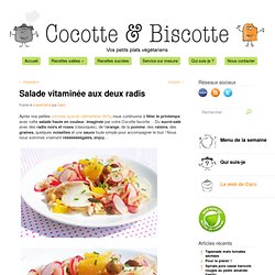 Salade vitaminée aux deux radis