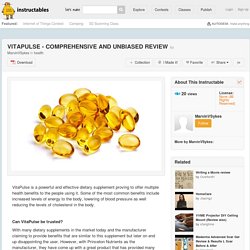 VITAPULSE COMPREHENSIVE AND UNBIASED REVIEW