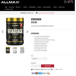 VITASTACK Muscle Growth Stimulator - Allmax Nutrition
