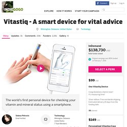Vitastiq - A smart device for vital advice