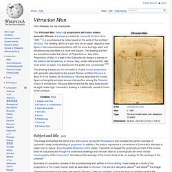 Vitruvian Man - Wikipedia, the free encyclopedia