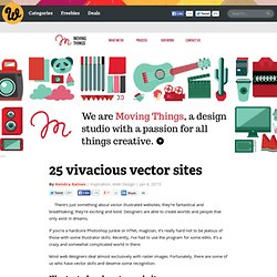 25 vivacious vector sites