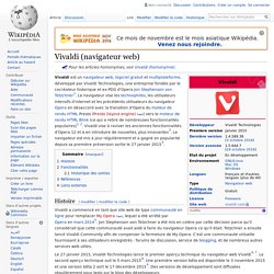 Vivaldi (navigateur web)