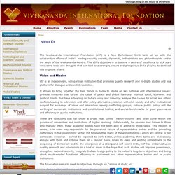 Vivekananda International Foundation