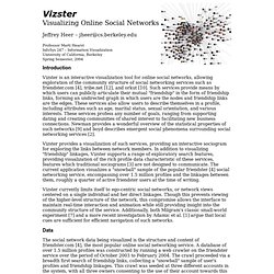 Vizster: Visualizing Online Social Networks