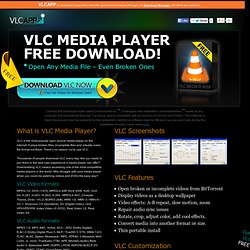 VLC Media Player - Free Download - VLC AppVLCApp