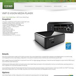VMP i5 Vision Media Player -