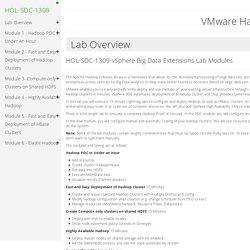 VMware Hands-on Labs - HOL-SDC-1309