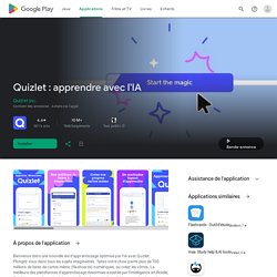 Quizlet : apprenez les langues et du vocabulaire – Applications sur Google Play