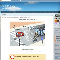 La route : vocabulaire , signalisation routière , sécurité routière