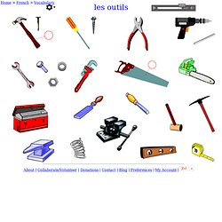 Tools - French Vocabulary