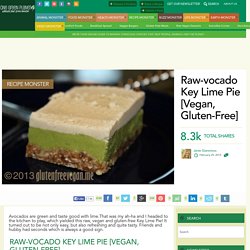 Raw-vocado Key Lime Pie [Vegan, Gluten-Free]