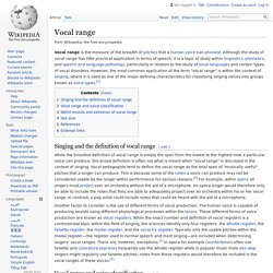 Vocal range - Wikipedia