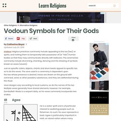 Vodoun Symbols for Their Gods
