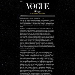 VOGUE-Jahreshoroskop 2014: Waage - VOGUE MOBILE