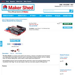 Voice Shield kit for Arduino