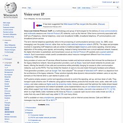 Voice over IP