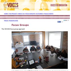 VOICES FOR INNOVATION