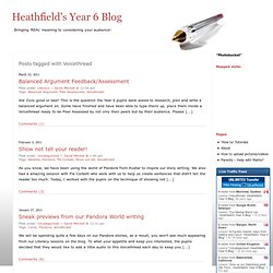 Voicethread -Heathfield's Year 6 Blog