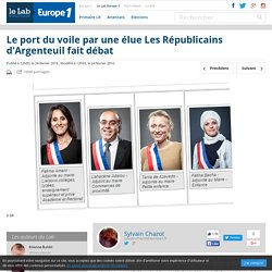 Le port du voile par une élue Les Républicains d'Argenteuil fait débat