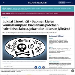 Lukijat äänestivät – Suomen kielen voimallisimpana kirosanana pidetään baltti...